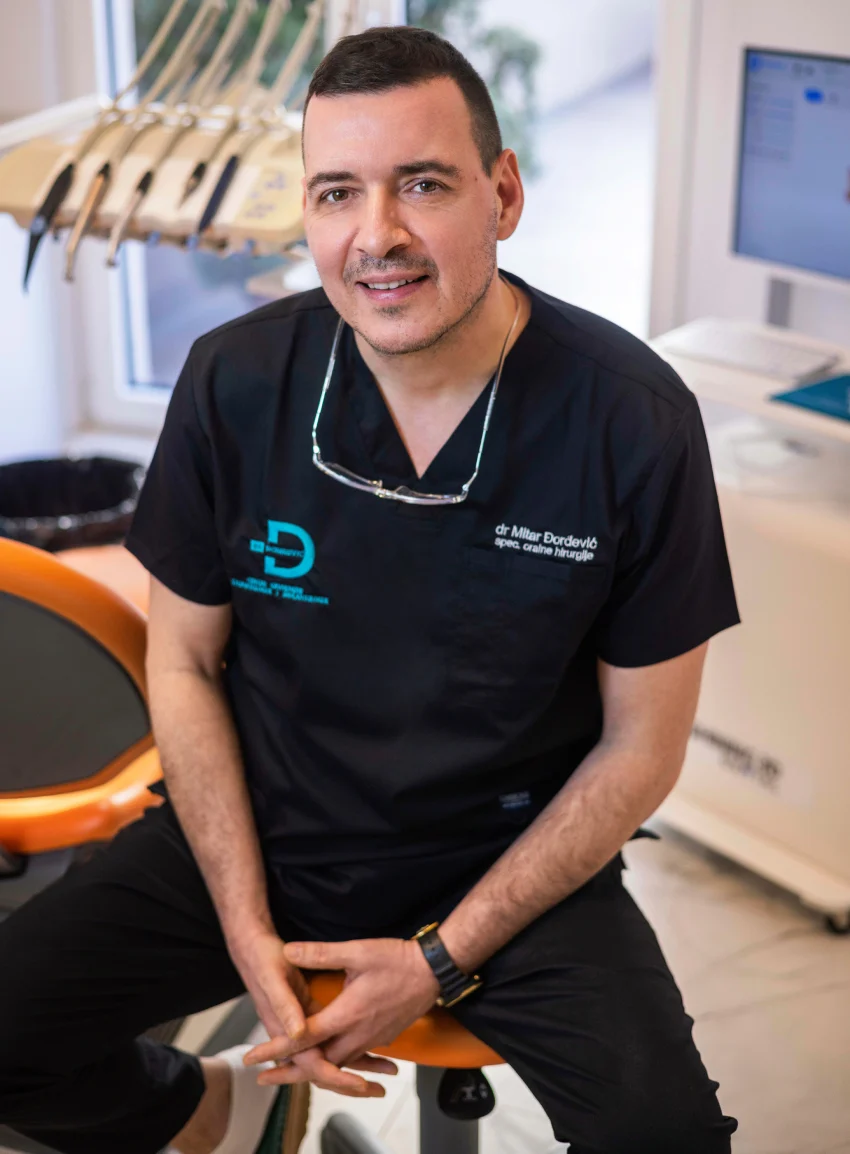 Dr Mitar Djordjevic, specialist in oral surgery and implantology
